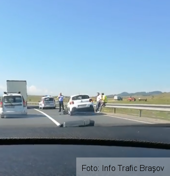 BRAŞOV. Accident pe DN 1, în apropiere de Vlădeni 1 accidentvladeni.png