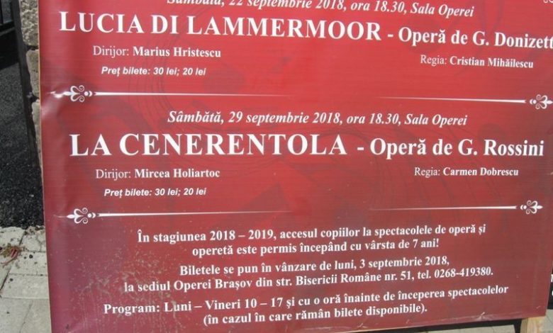 BRAȘOV. „Cenușăreasa” pe scena Operei 1 opera-afis1.jpg
