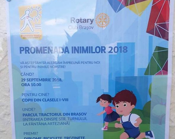 BRAȘOV. Crosul Inimii îi așteaptă pe copii cu premii tentante 1 promenada.jpg