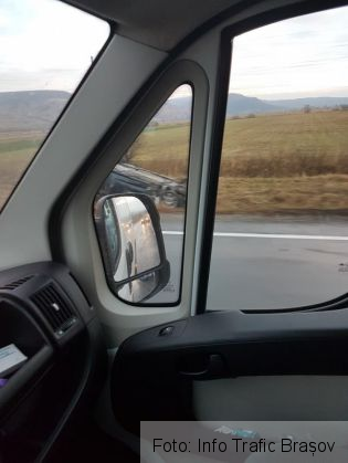 BRAȘOV. Accidente rutiere pe DN 13 și între Codlea și Vulcan 1 accident hoghiz_258803.jpg