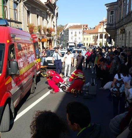 Update. BRAȘOV. Ionela Damian a fost transportată la București, în urma accidentului rutier de ieri 1 accidentmuresenilor.jpg