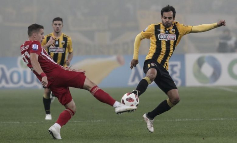 AEK Atena, depunctată din cauza violenţei suporterilor la meciul cu Olympiakos 1 aek.jpg