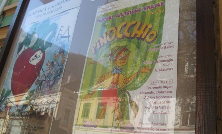 BRAȘOV. Gulliver, Pinocchio și Oac Oac 1 arlechino-pinocchio.jpg