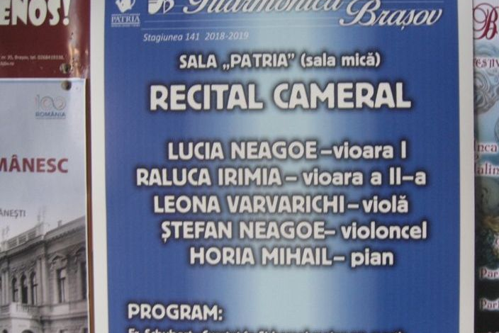 BRAȘOV. Gaudeamus Quartet devine cvintet pentru o seară 1 img-0114.jpg