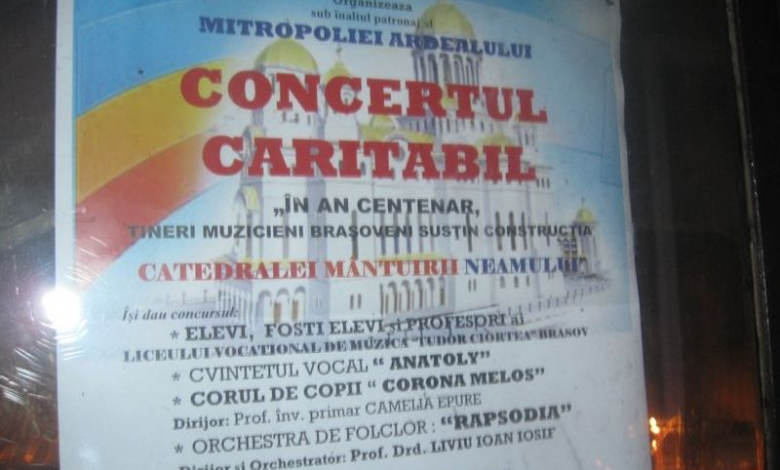BRAȘOV. Elevi, profesori și artiști consacrați cântă pentru Catedrala Mântuirii Neamului 1 img-0491_2.jpg