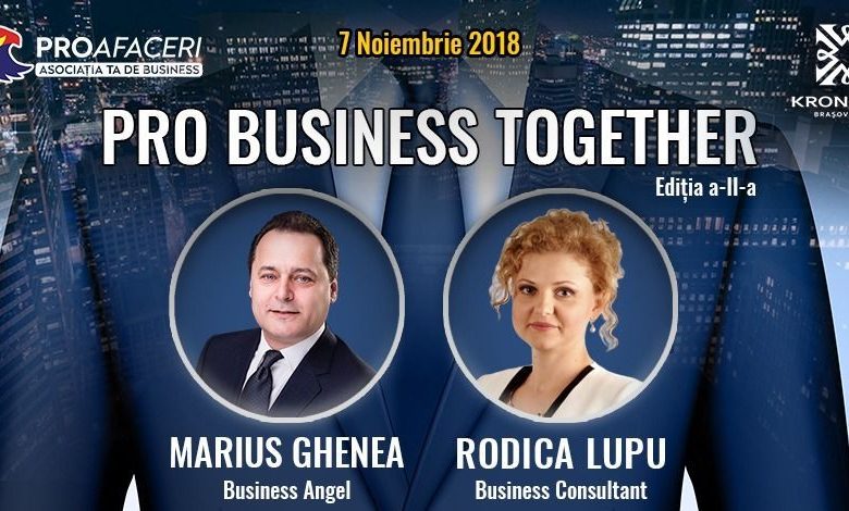 BRAŞOV. A doua ediţie a conferinţei de afaceri PRO BUSINESS TOGETHER! 1 proafaceri.jpg