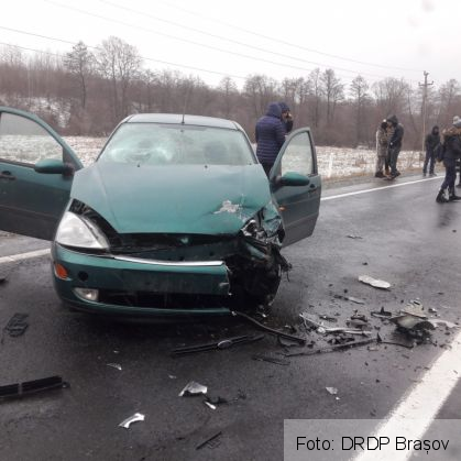 BRAȘOV. Accident cu victimă, pe DN 1 (FOTO) 1 IMG-20181226-WA0000_261586.jpg