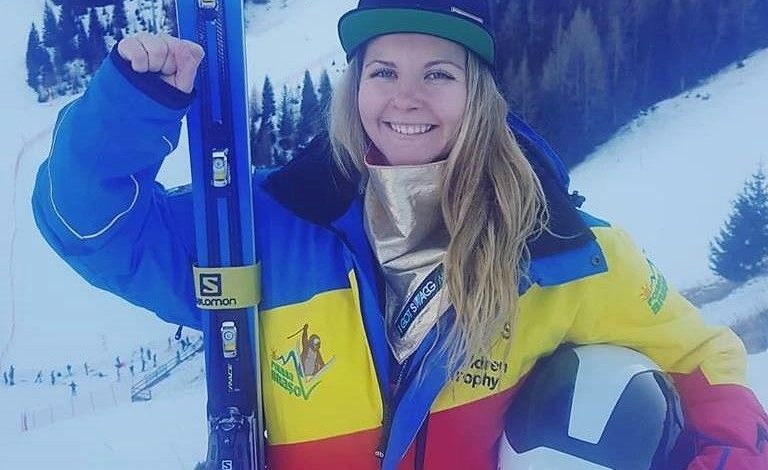 BRAȘOV. Ania Caill, locul 30 în coborârea din Cupa Europei de la Val Di Fassa 1 aniacaill.jpg