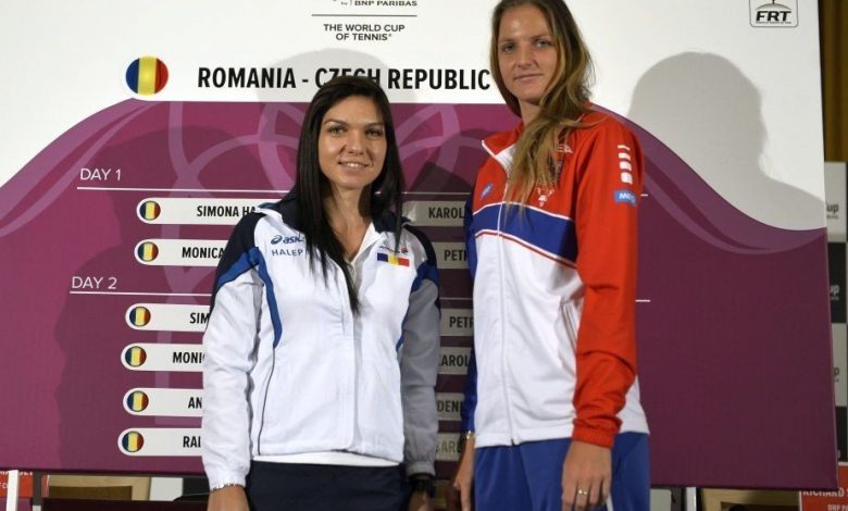 Echipa României pentru meciul cu Cehia din Fed Cup 1 haleppliskova_2.jpg