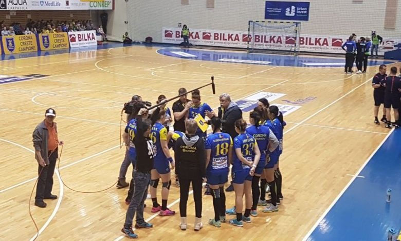 BRAȘOV. Corona - Craiova, meci pentru podium în Liga Națională la handbal feminin 1 corona_226.jpg