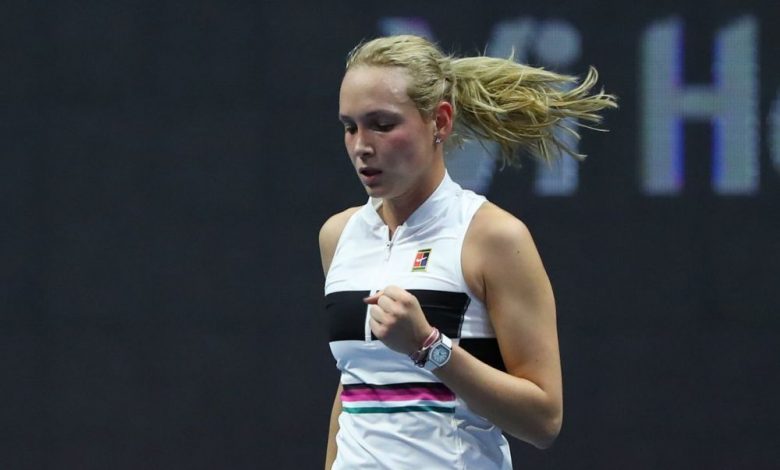 WTA Sankt Petersburg. Petra Kvitova, eliminată în sferturi 1 donna.jpg