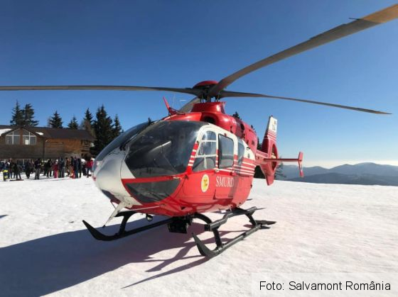 Accidentare gravă la schi, în Sinaia! Un turist și-ar fi fracturat coloana vertebrală. Caz grav și în Bușteni 1 salvamont sinaia 2_263275.jpg