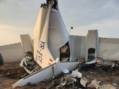Accident aviatic la Tuzla. Una din cele două victime a murit 1 tuzla.jpg
