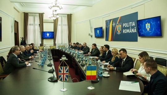 Delegaţie britanică, în vizită la Poliţia Română 1 delegatiebritanica.jpg