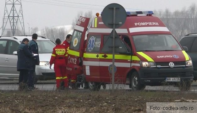 BRAŞOV. Bărbat observat zăcând în şanţ, pe DN 1 1 smurdcodlea.jpg