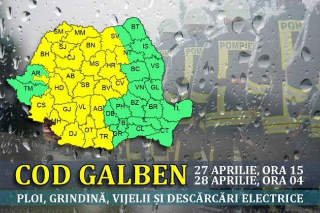 BRAȘOV. Cod Galben de precipitații în noaptea de Înviere 1 FB_IMG_1556382912135_266308.jpg