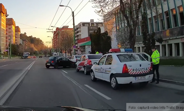BRAŞOV. Accident pe strada Carpaţilor 1 accidentcarpatilor.png