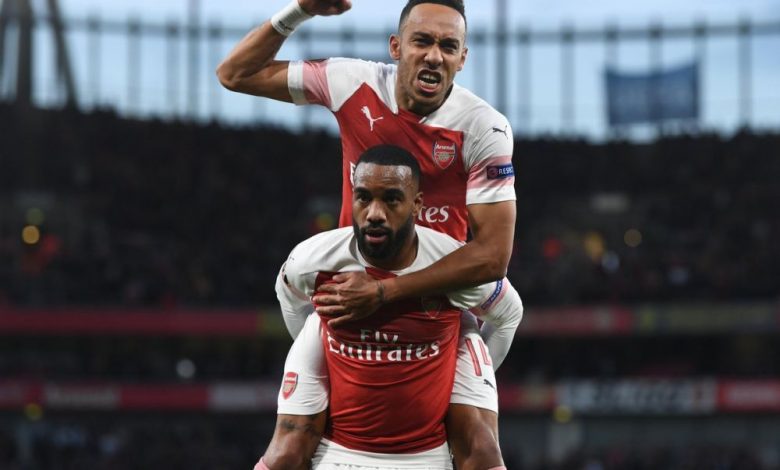Europa League. Rezultatele serii 1 aubameyanglacazette.jpg
