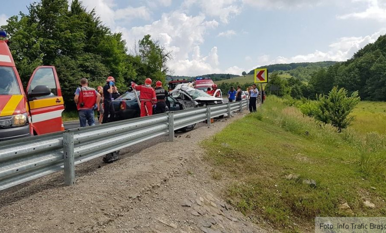 BRAȘOV. ULTIMA ORĂ. Accident cu șase victime, la ieșirea din Codlea spre Perșani 1 accidentpedn1_9.jpg