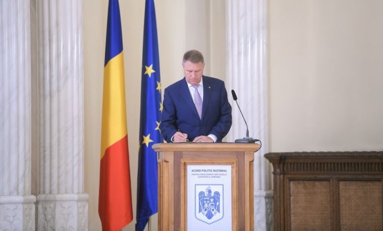 Preşedintele Klaus Iohannis şi Opoziţia au semnat astăzi Acordul Politic Naţional 1 klausiohannis2_4.jpg