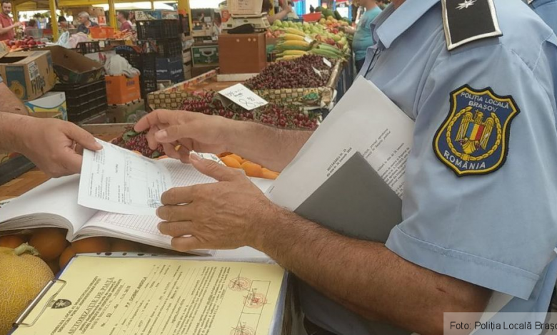 BRAȘOV. Polițiștii locali propun măsuri pentru ca Piața Astra să fie doar târg pentru produse agricole 1 politisti-locali.jpg