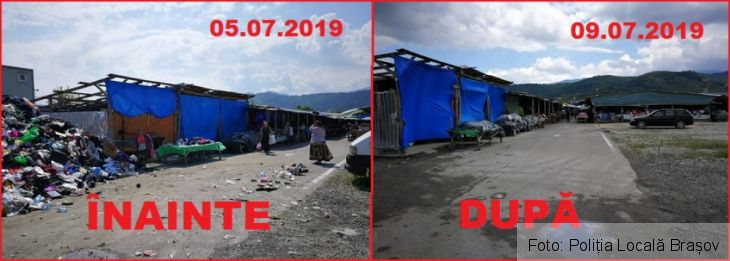 BRAȘOV. Polițiștii locali s-au întors pentru control la târgul de vechituri 1 IMG-20190709-WA0004_269772.jpg