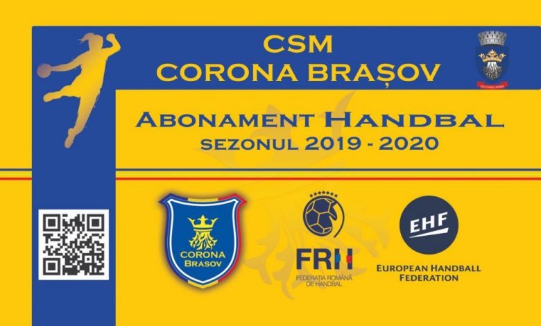 BRAȘOV. Corona vinde abonamente pentru handbal și hochei. Prețurile... 1 abonamenthandbal.jpeg
