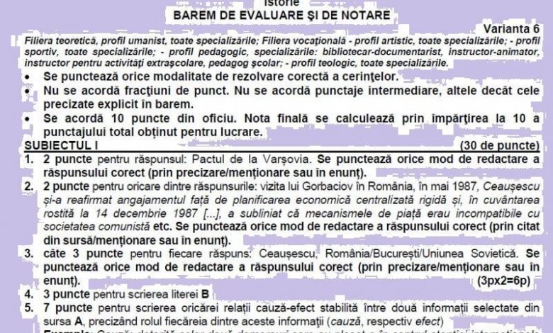 Update BAC 2019. Baremul de notare la istorie 1 baremisto_2.jpg