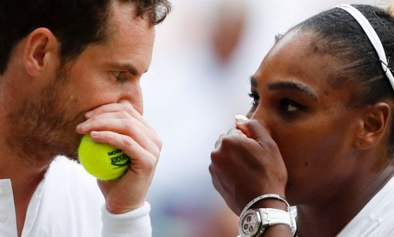 Wimbledon. Andy Murray și Serena Williams, învinși în optimile probei de dublu mixt 1 murraywilliams.jpg