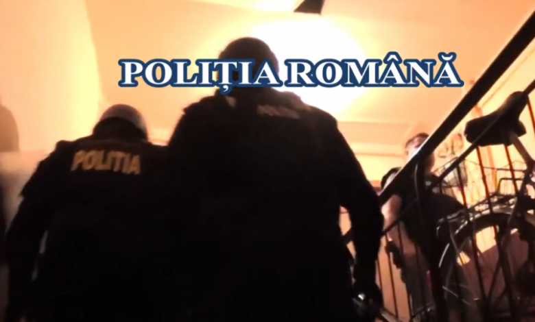 Acum în BRAȘOV. Percheziții cu ajutorul polițiștilor germani, pentru fapte pedepsite de Codul Penal German 1 perchezitiibloc.png