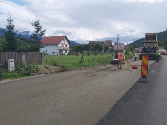 BRAȘOV. Fără semafoare pe DN73 în minivacanță 1 DN73-lucrari2_270746.jpg