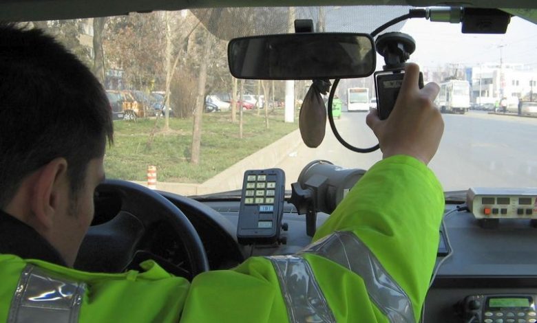 Șofer brașovean, 117 km/h prin localitate 1 radar.jpg