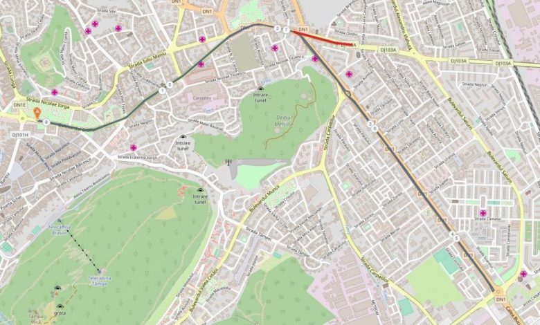 BRAȘOV. Restricții de trafic și de parcare pentru Campionatul Mondial de alergare 50 km 1 traseucompetitie.jpg