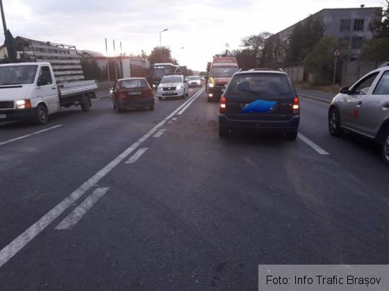 BRAȘOV. Coliziune pe strada Zizinului! 1 20190930_184508_273228.jpg