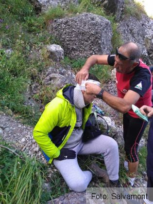 Și-a spart capul, în timpul unei drumeții în Munții Bucegi (FOTO) 1 FB_IMG_1569080096369_272732.jpg