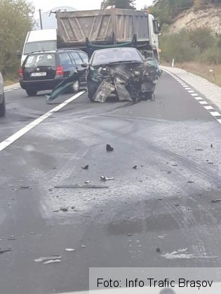 BRAȘOV. Din nou accident pe DN 73, dar și pe DN 73 A, la nici 24 de ore de la tragedia de lângă Cristian (FOTO) 1 FB_IMG_1569245986287_272836.jpg