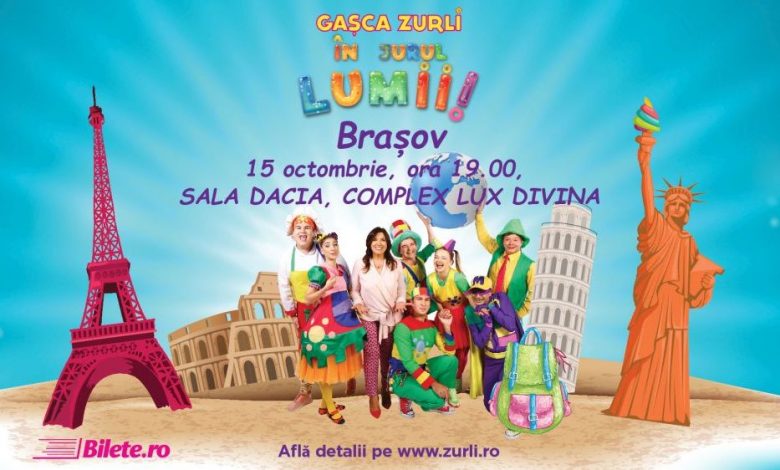 BRAȘOV. Gașca Zurli pornește în jurul lumii, în cel mai nou spectacol al trupei! 1 zurli_3.jpg