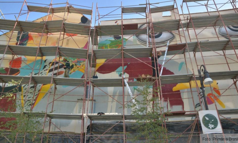 BRAȘOV. Pictura murală de pe zidul Mănăstirii Franciscane, cea mai mare dintr-un centru istoric 1 arta-murala.jpg