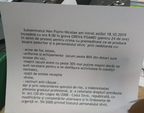 Greva foamei la Garda Forestieră BRAȘOV, după crima din Maramureș 1 img-20191018-wa0008.jpg
