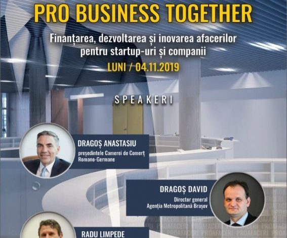 BRAȘOV. O nouă invitație la „Pro Business Together” cu speakeri de top 1 probusiness.jpg