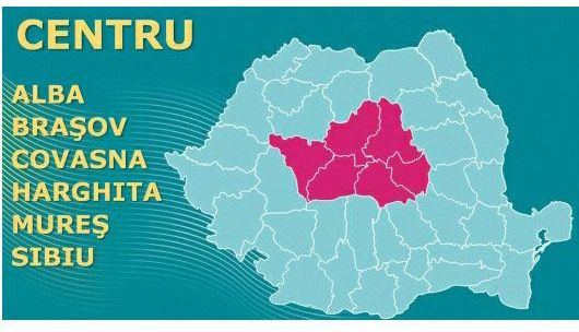 BRAȘOV. Regiunea Centru, spre coada clasamentului competitivității 1 regiunea-centru.jpg