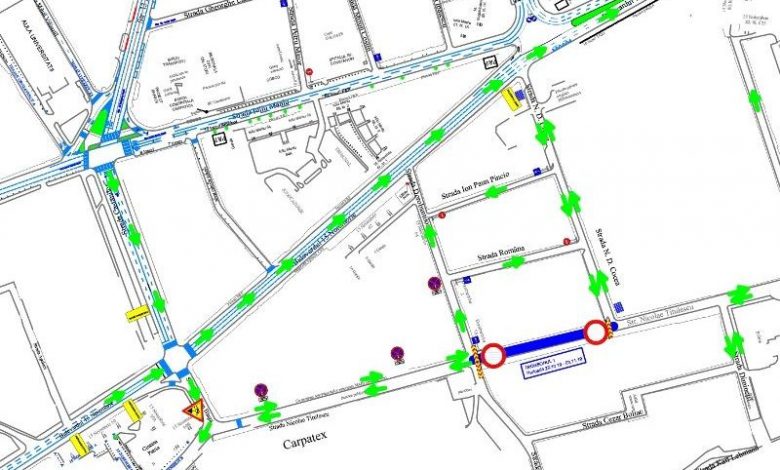 BRAȘOV. Trafic rutier INTERZIS pe un tronson din strada Nicolae Titulescu 1 tronson1-str-n-titulescu-plangeneral.jpg