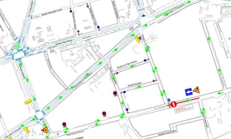 BRAȘOV. Interzis la parcare pe str. N. Titulescu. Încep lucrările de modernizare pe tronsonul al II-lea 1 tronson2.jpg