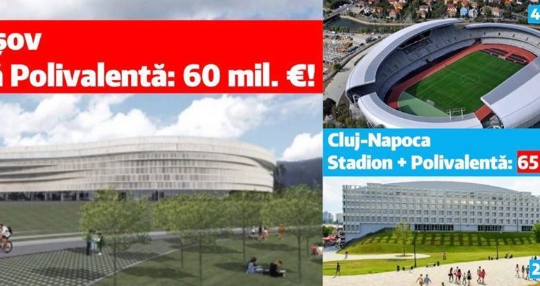 BRAȘOV. Prețul Sălii Polivalente?! Aproape cât a costat Polivalenta și stadionul ultramodern din Cluj! Cine a constatat?!... 1 clujbrasov.jpg