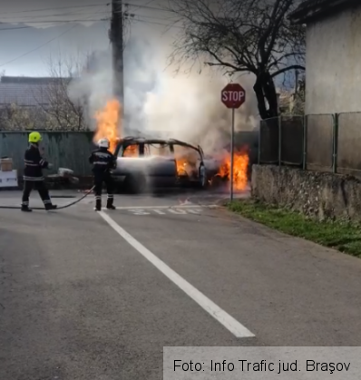 Judeţul BRAŞOV. Autoturism distrus într-un incendiu (FOTO) 1 incendiu sacele 3_275447.png