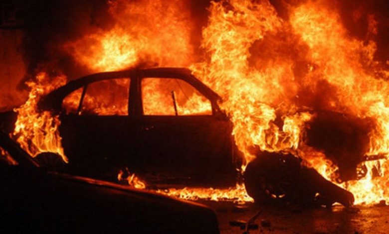 BRAȘOV. Mașini în flăcări pe Bulevardul Gării! 1 masini-incendiu.jpg