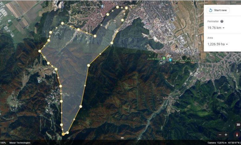 BRAŞOV. Primarul George Scripcaru solicită transformarea a 1.000 de hectare de pădure din jurul Brașovului în pădure-parc 1 paduribrasov.jpg