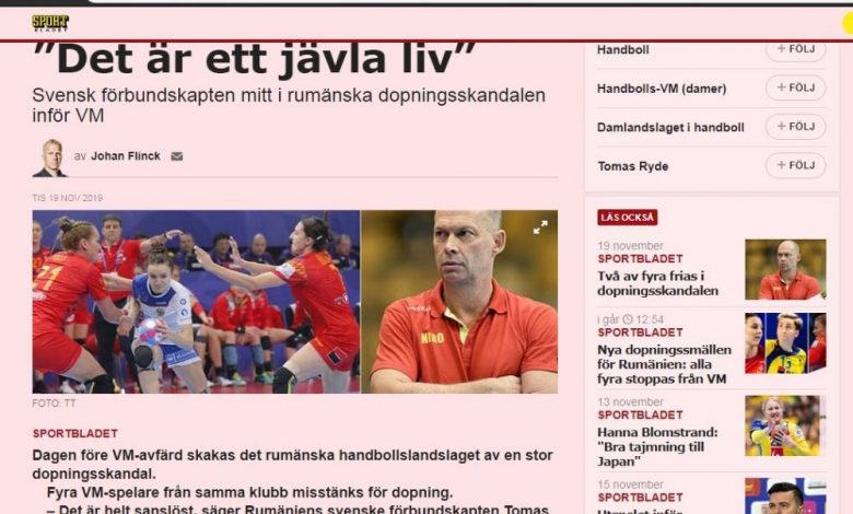 CAZUL CORONA. Tomas Ryde aruncă „BOMBA” în presa suedeză. Site-ul WADA îl contrazice însă 1 screenshot-2_14.jpg