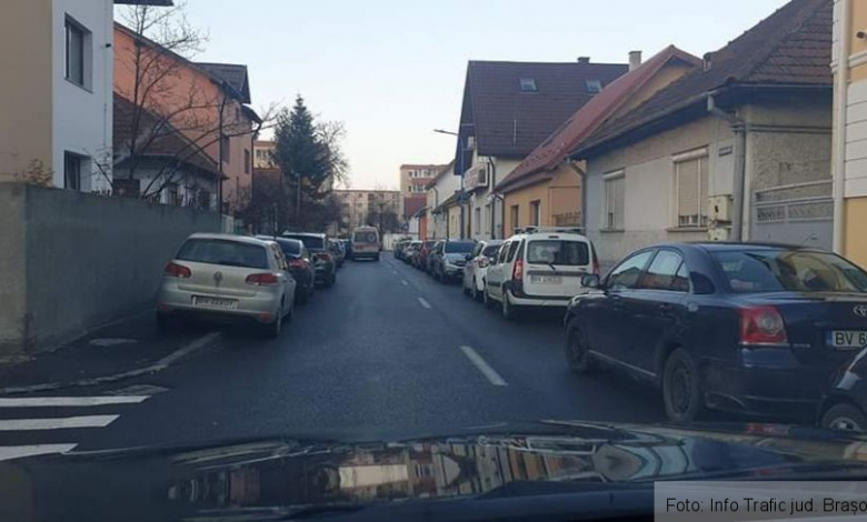 BRAȘOVUL, parcările neregulamentare și... intervențiile de urgență 1 fb-img-1581793700247.jpg