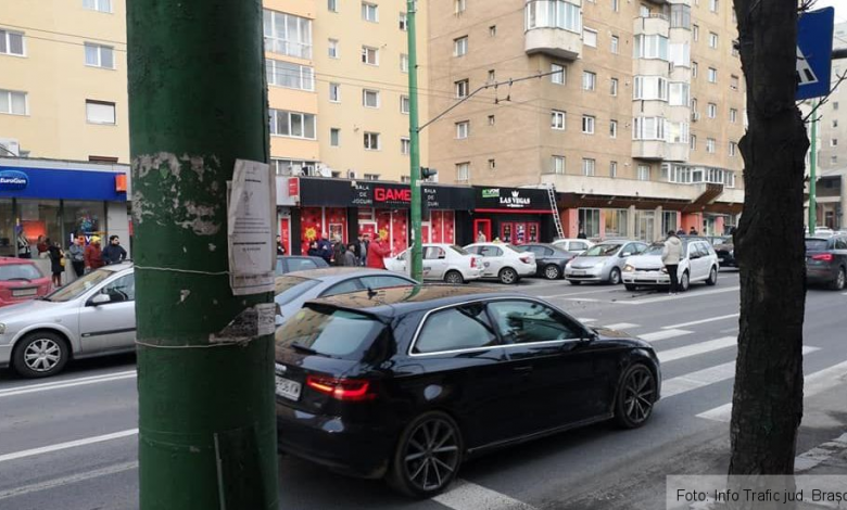 BRAŞOV. Tamponare pe Griviţei, la „zebra” de la Farmacom 1 tamponare_5.jpg